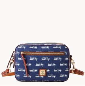 Dooney & Bourke NFL Seattle Seahawks Camera Zip Crossbody Bag - NWT